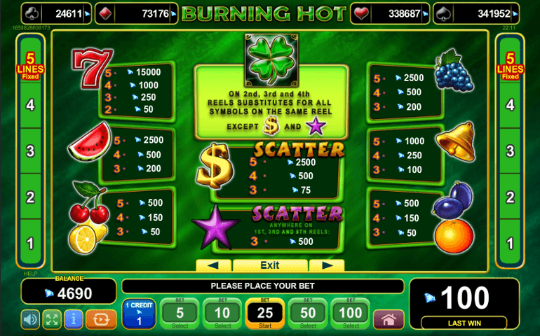 Burning Hot slot